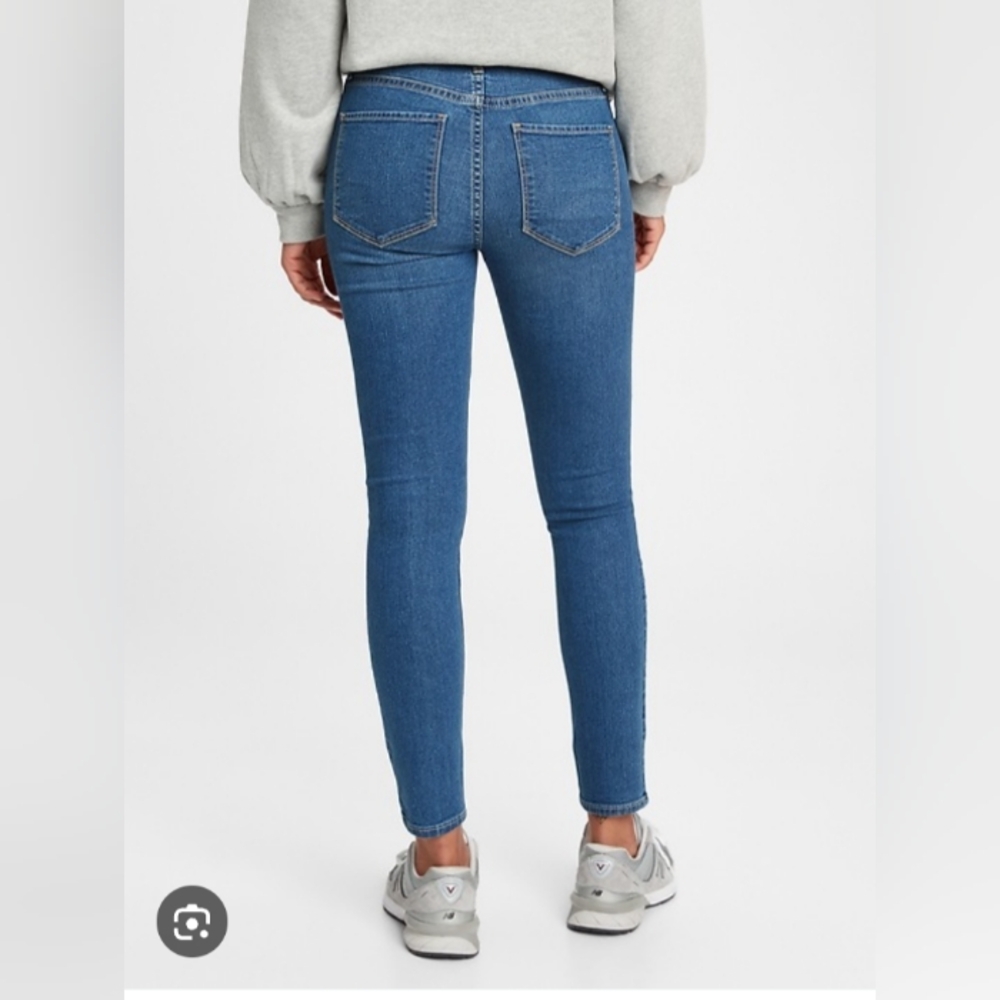 GAP, Mid Rise, Jeggings, Stretchy Denim Fitted, Size 32/14S